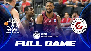 Hapoel Haifa v Gaziantep | Full Basketball Game | FIBA Europe Cup 2022-23