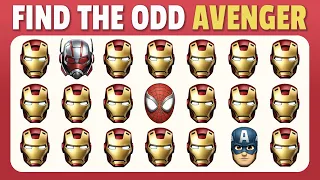 Find the odd Emoji Out - AVENGERS Edition | Emoji Quiz | Spider-man, Iron-man, Thor, Marvel