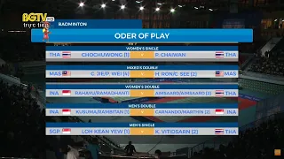 Live SEA Games 31: Badminton Final Single Match (12pm 22/05/2022)