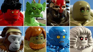 All Big-Fig Characters Hulk Smash Spider-Man in LEGO Marvel's Avengers