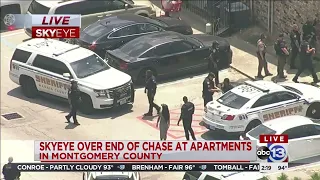 Chase ends near Aldine Bender Road. 1 suspect in custody.