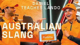 Australian Slang with Lando Norris and Daniel Ricciardo