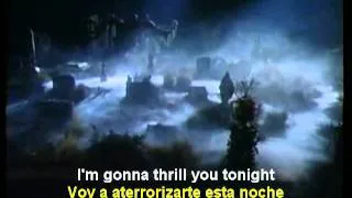 Thriller   Michael Jackson english spanish lyrics SUBTITLES SUBTITULADO    YouTube