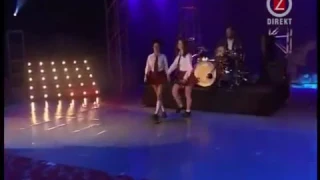 t.A.T.u. - All The Things She Said [Swedish Hit Music Awards 2002] with kiss.