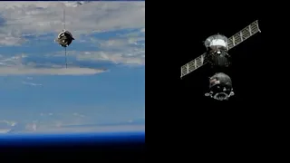 Soyuz MS-16 docking