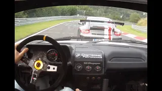 205 GTI ENRAGED chasing GT3RS NURBURGRING #JEDIXXXXX