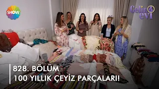 Öyküm gelinin 100 yıllık parçalardan oluşan çeyizi! | @gelinevi 828. Bölüm