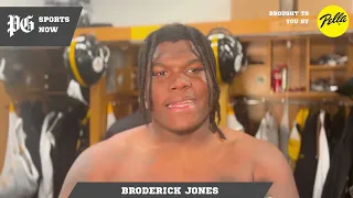 Steelers OTAs: Broderick Jones mentoring Troy Fautanu, Zach Frazier on adapting as rookies