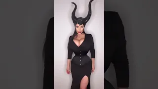 #Angelawhite as #maleficent 😘😘😘 #cosplay she is #supermodel #naughty #superhot #curvy #naturalbeauty