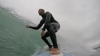 Surfing in Cornwall - September 2016