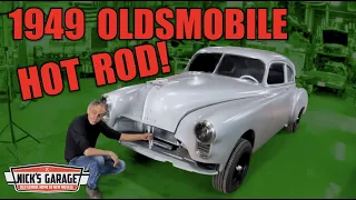 Bagged Rocket 88 - 1949 Olds Hot Rot Check-up