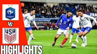 France vs USA | All Goals & Highlights | U23 International Friendly | 25/03/24