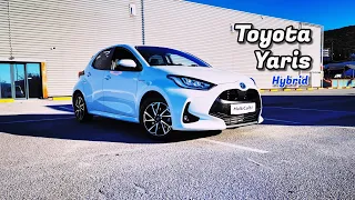 Toyota Yaris 2022 1.5 Hybrid 116hp Test Drive 🇬🇷