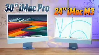 30" iMac Pro vs M3 iMac - The ULTIMATE Mac has LEAKED!