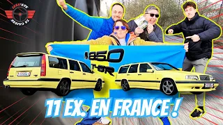 EN ROUTE POUR LE VALHALLA EN VOLVO 850 T5-R : 11 EX. EN FRANCE SEULEMENT !!!!!