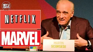 Martin Scorsese on 'Theme Park' Marvel Movies, Netflix, & Streaming