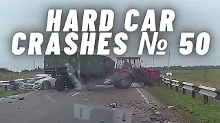 HARD CAR CRASHES | WRECKED CARS | FATAL ACCIDENT | SCARY ACCIDENTS - COMPILATION № 50