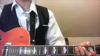 The Beatles - Nowhere Man Lead Guitar Tutorial & Cover with Tabs