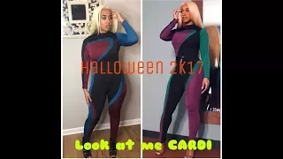 My transformation into Cardi B | Halloween 2017