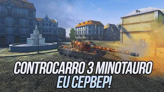 Controcarro 3 "Minotauro" на EU сервере! | Wot Blitz