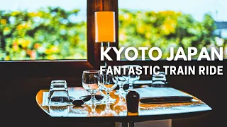 Traveling on the most ROMANTIC restaurant train in Japan, Tango Kuromatsu｜102USD Seaside Kyoto