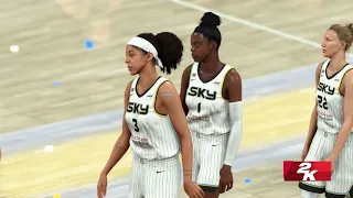 NBA 2K22 - Chicago Sky Championship Celebration