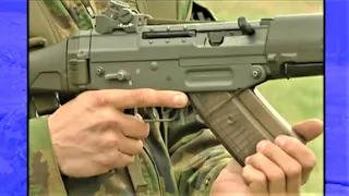 PART 1: Stgw. 90 (SIG SG 541/550) Swiss Army 2001 Training Film (with EN subtitles)