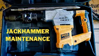 JACKHAMMER MAINTENANCE