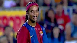 Ronaldinho & Lionel Messi vs Espanyol 2006 07 H   Supercopa 2006   By PedroPaulo10i