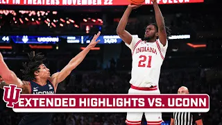 Indiana vs. UConn | Extended Highlights | Big Ten Men's Basketball | Nov. 19, 2023