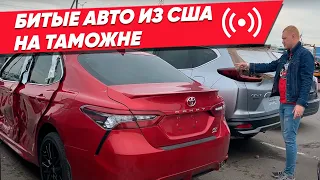 ПРЯМОЙ ЭФИР 🔴 Авто из США. Обзор автомобилей наших клиентов на таможне в Минске. 21.07.22