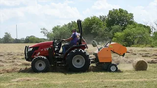 Low Priced 2x2 Round Baler From Small Farm Innovations