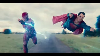 Justice League Post Credits Scene - The Flash vs Superman Race Easter Eggs
