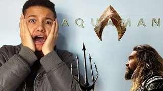 REAGINDO AO TRAILER DO AQUAMAN