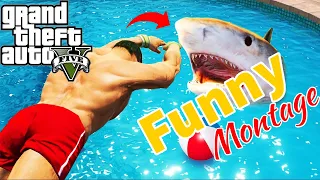 GTA 5 : FUNNY MOMENTS (Funny Fails and Stunts) PART 2