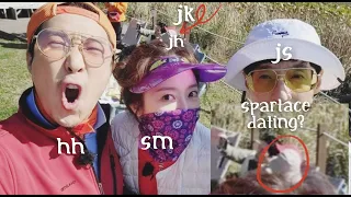 SPARTACE CAUGHT TAKING SELFIE TOGETHER IN BEHIND THE SCENES FILMING OF RUNNING MAN | 스파르타스가 연애하는 거야?