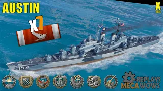 Austin 7 Kills & 191k Damage | World of Warships Gameplay