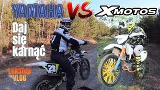 Yamaha YZF 250 VS Xmotos XB88 🤟 Tak wiem nie umiem latać na kole 😁 Daj się tym karnąć 🙈 JEST MOC 💪