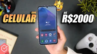 TOP 8 MELHORES celulares CUSTO BENEFÍCIO até R$2000! // Só modelo BOM E BARATO!!