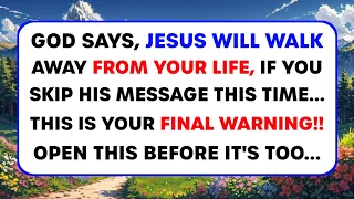 God Says, Jesus Will Walk Away from Your Life If You Do... ✝️ Jesus says 💌 #jesusmessage