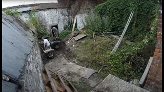 1820s Georgian House Garden Clearance - Time Lapse