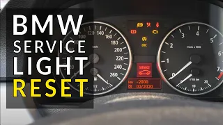 How To Reset Your Service Lights on a BMW 3 Series  [E90, E92] No Tools Necessary! [2024]