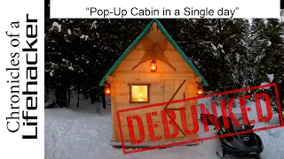 "Pop-Up" Cabin to be Built in a Single Day Debunked