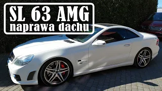 Awaria dachu Mercedes SL 63 AMG