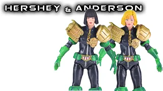 Hiya Toys JUDGE DREDD HERSHEY & ANDERSON Action Figure Review