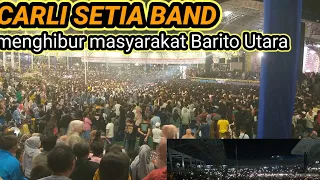 artis ibu kota Carli setia band manggung di kota muara Teweh dalam rangka HUT Barito Utara