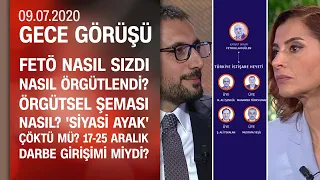 Mustafa Akış, FETÖ'nün yapılanmasını ilk kez açıklanan detaylarla anlattı - Gece Görüşü 09.08.2020