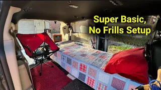 Minimalist Van Life: Easy Setup In My 2019 Dodge Grand Caravan - Pack Light, Live Large!