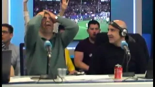 Reacción de Manolo Sanchís y Maldini al golazo de chilena de Cristiano Ronaldo a la Juventus