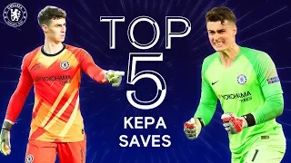 Top 5 Kepa Arrizabalaga Wonder Saves | Best Goalkeeper Saves Compilation | Chelsea FC